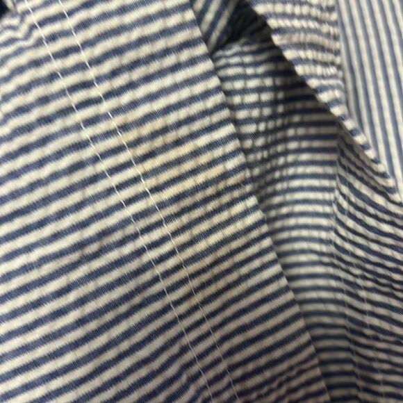 POLO RALPH LAUREN PINSTRIPE SEERSUCKER DRAWSTRING SWIM TRUNKS SHORTS‎ SIZE XL - Picture 6 of 6